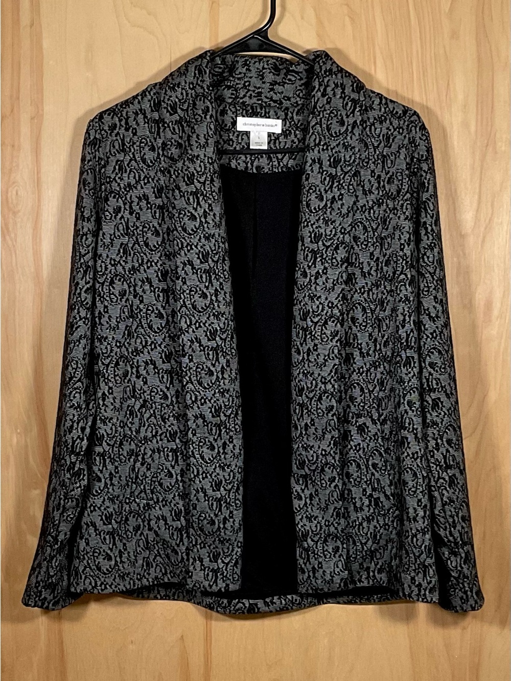 Christopher & Banks Open Front Blazer Jacket - EUC